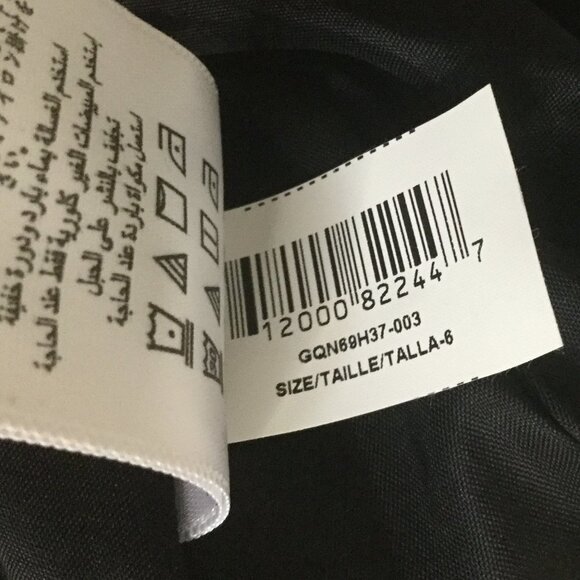 BCBGeneration Black & White Mesh Floral Dress - Picture 11 of 11